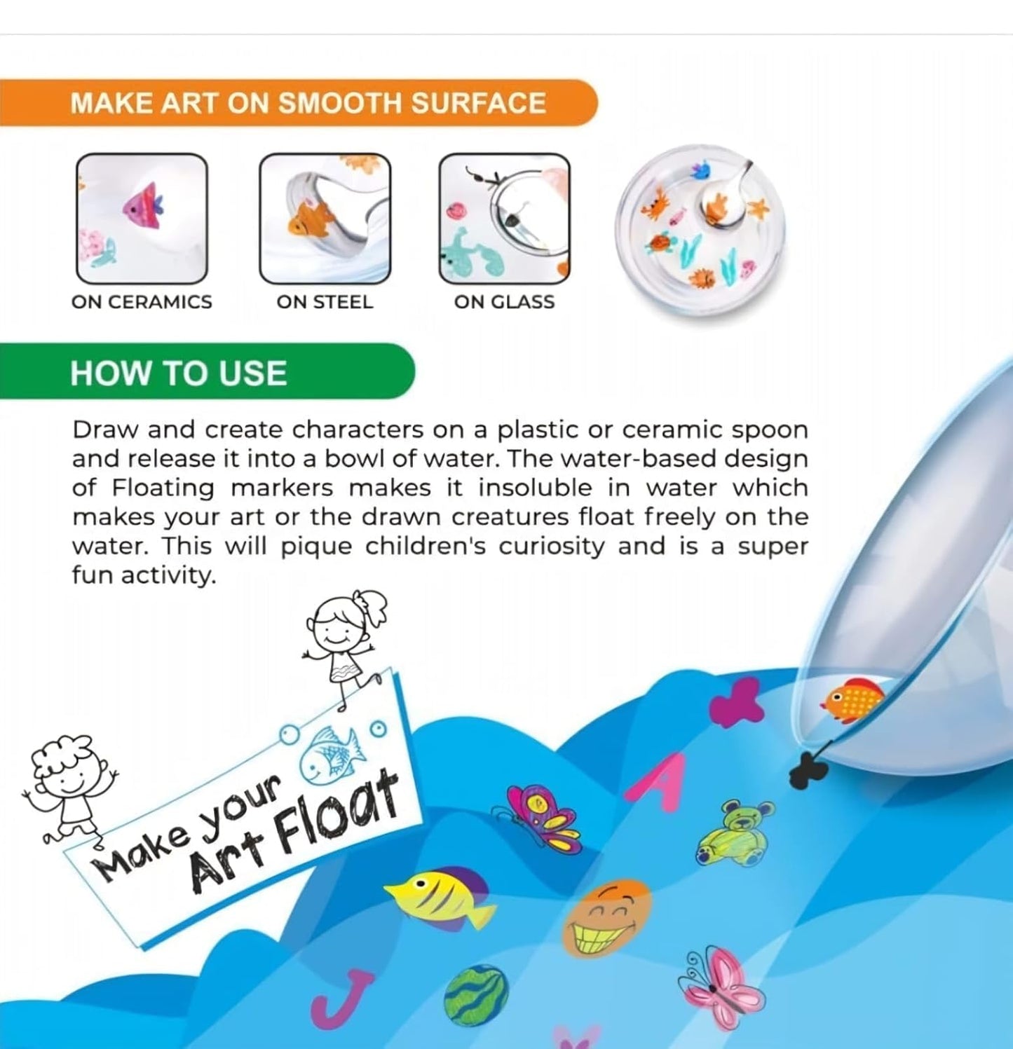DOMS FLOATING MARKERS 12 SHADES