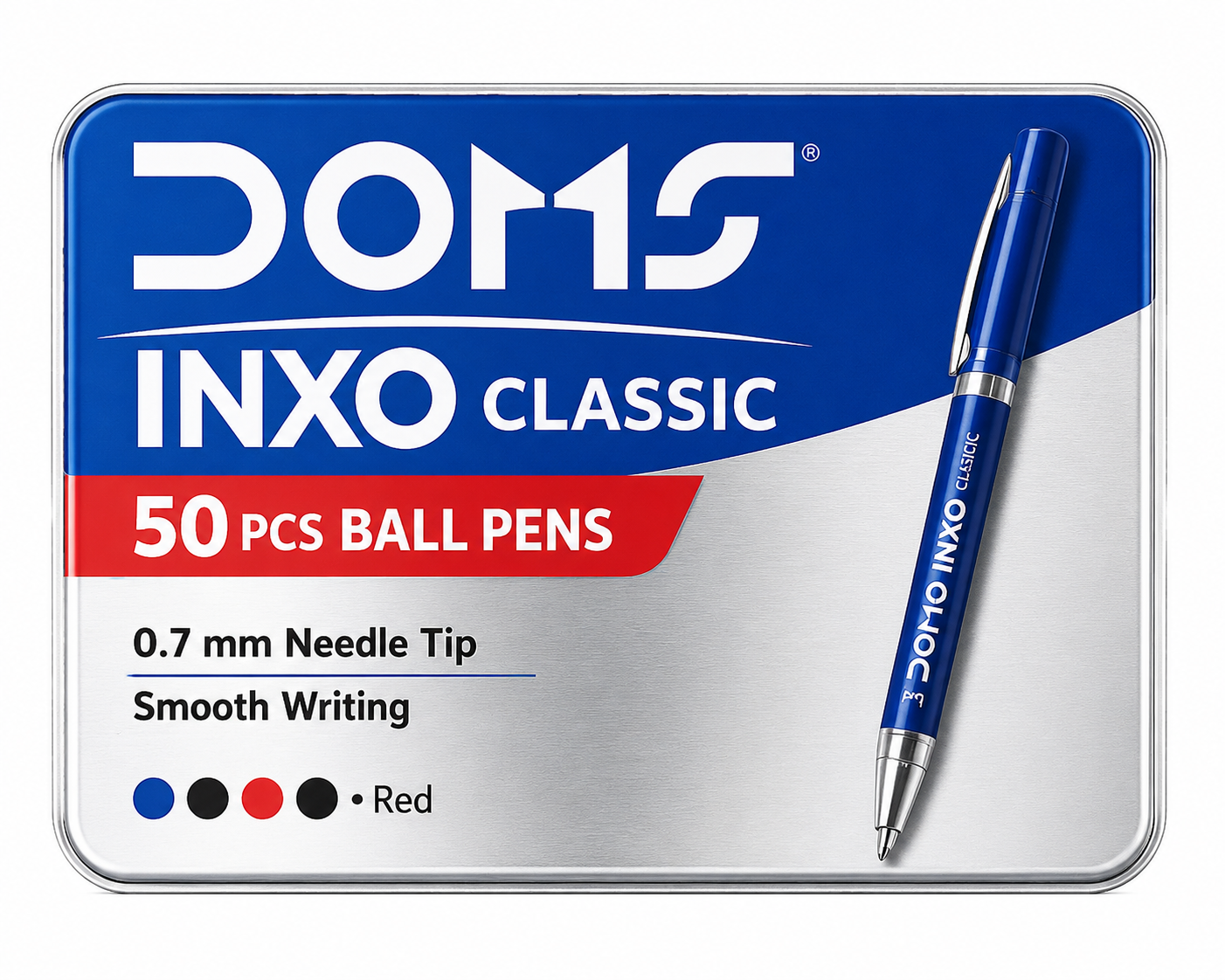 DOMS INXO CLASSIC PEN 50 PCS TIN PACK