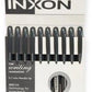 DOMS INXON HDX BALL PEN BLACK 10 PCS