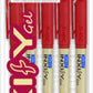 DOMS INXO GEL PEN RED 10 PCS PACK