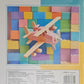 DOMS Exercise Notebook 172 Pages Unruled with a colorful background and a toy airplane on the cover.