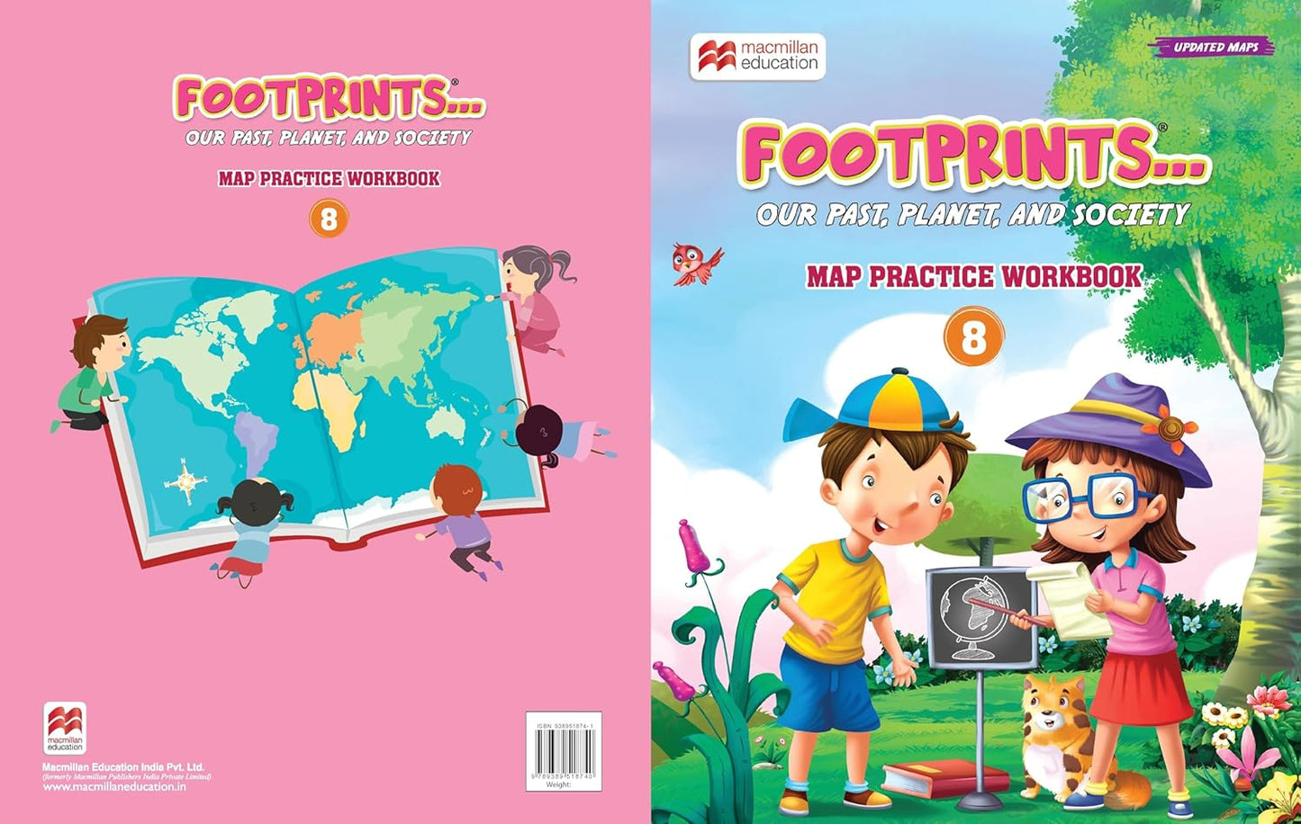 MACMILLAN FOOTPRINT MAP PRACTICE WB -8