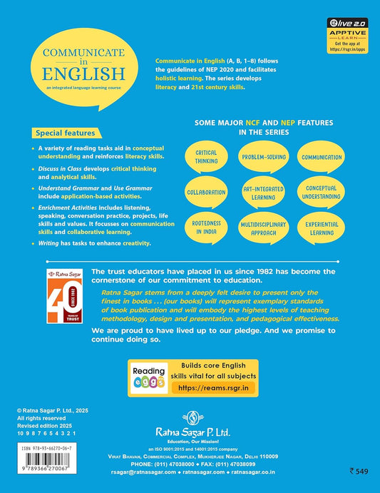 Ratna Sagar  Communicate In English For Class 2