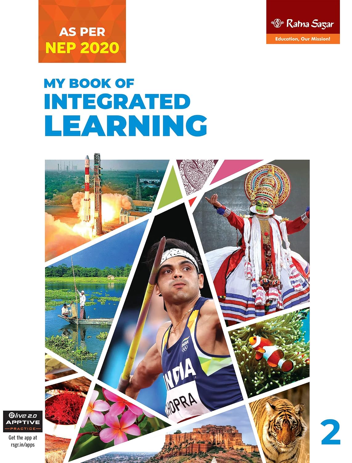 RATNA SAGAR MY BOOK OF INTEGRATED  LEARNING CLASS 2