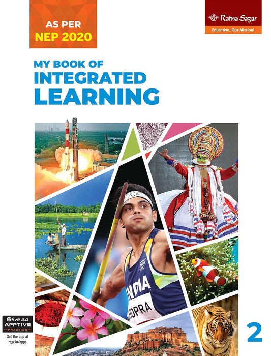 RATNA SAGAR MY BOOK OF INTEGRATED  LEARNING CLASS 2