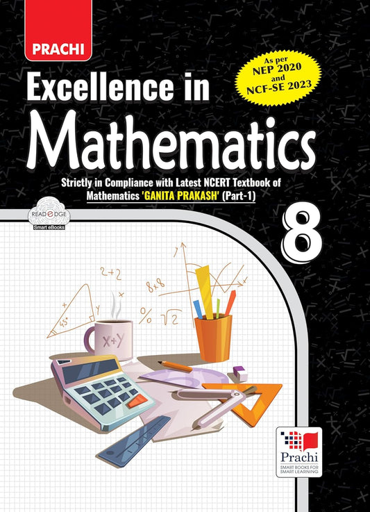 PRACHI  EXCELLENCE  IN MATHEMATICS  - 8 PART-1