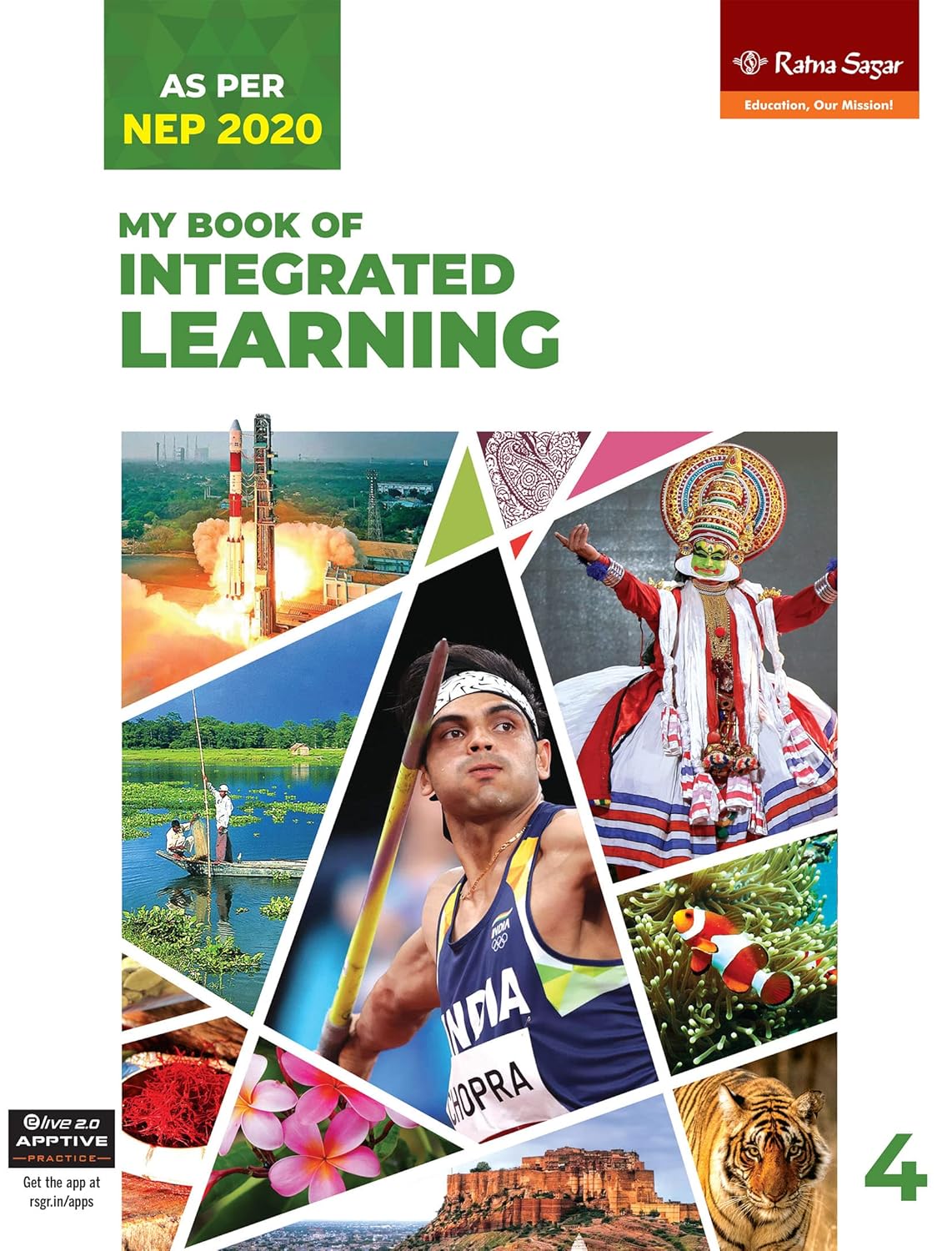 RATNA SAGAR MY BOOK OF INTEGRATED LEARNING CLASS 4