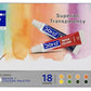 DOMS WATER COLOR TUBE 18 SHADES