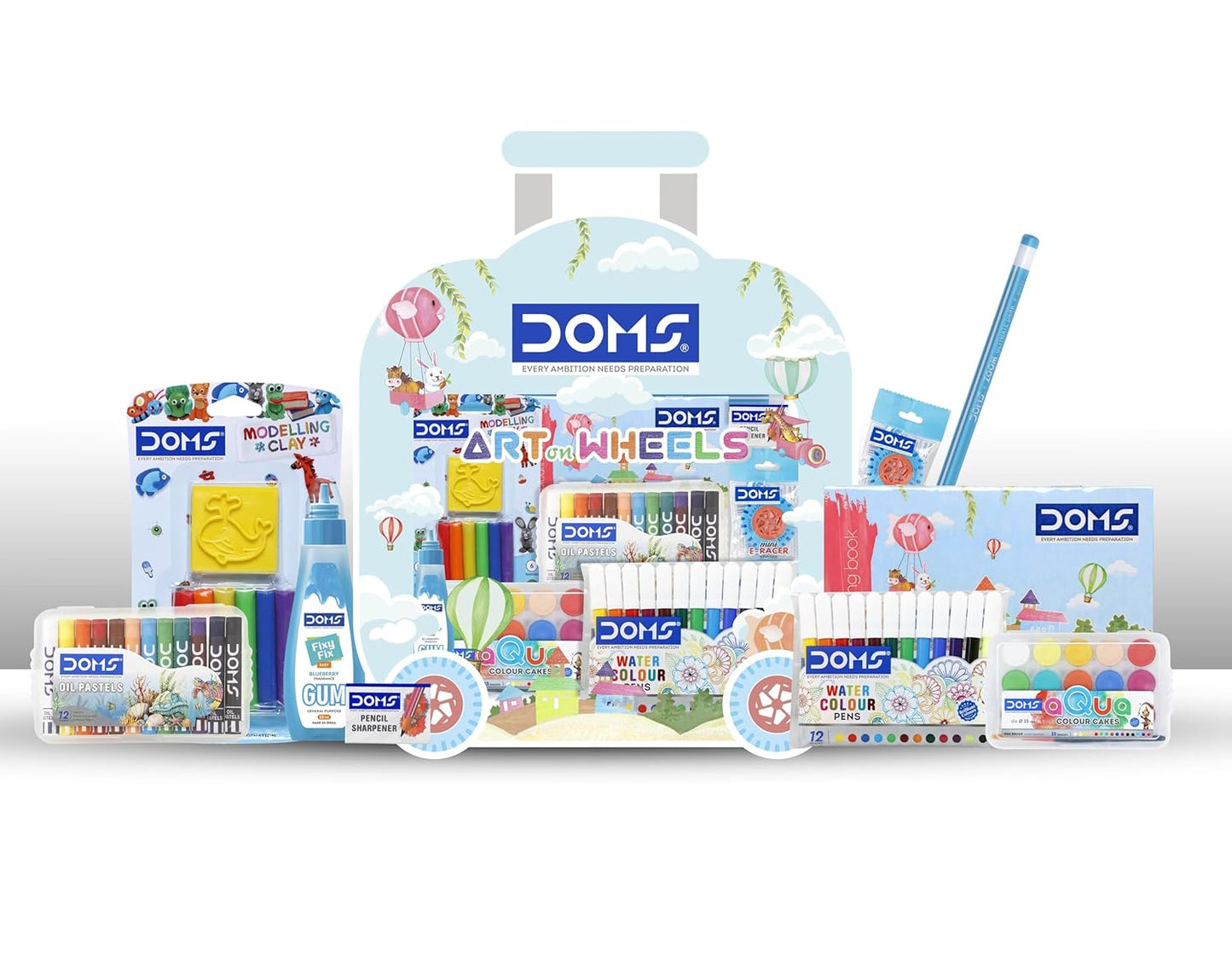 DOMS ART ON WHEELS KIT