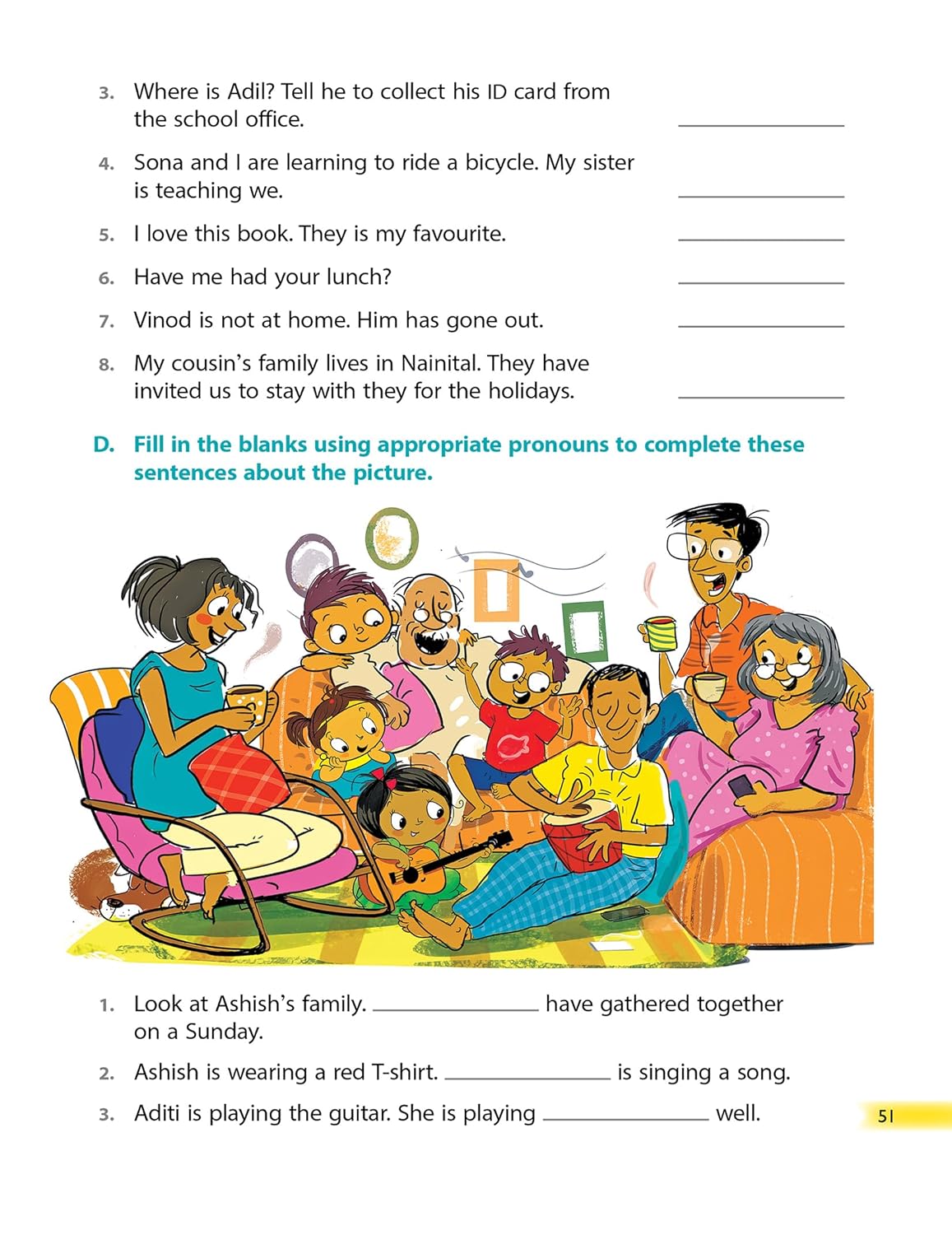 RATNA SAGAR INTERACTIVE GRAMMAR AND MORE CLASS 5
