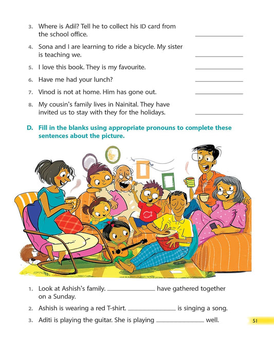 RATNA SAGAR INTERACTIVE GRAMMAR AND MORE CLASS 5