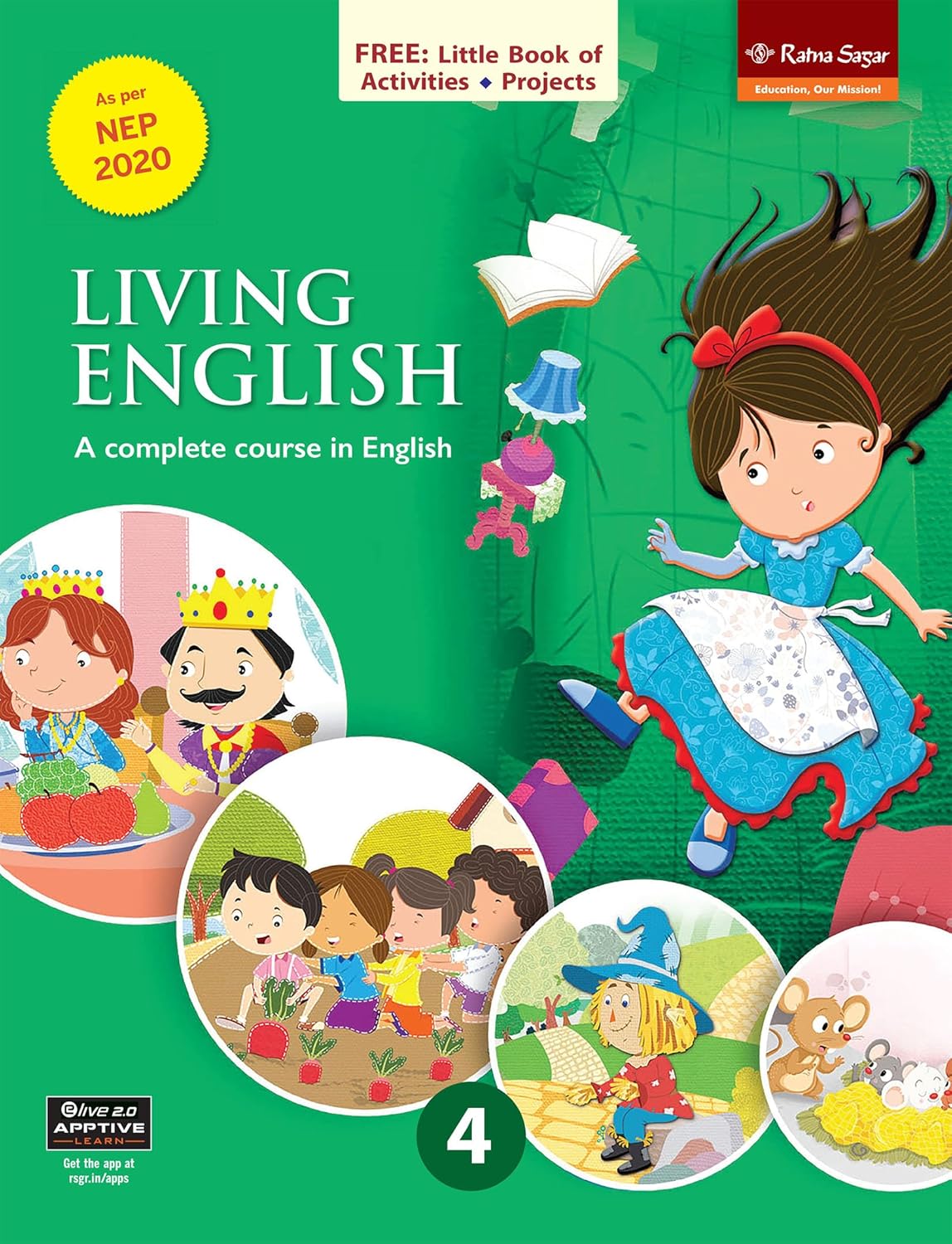 RATNA SAGAR LIVING ENGLISH CLASS 4