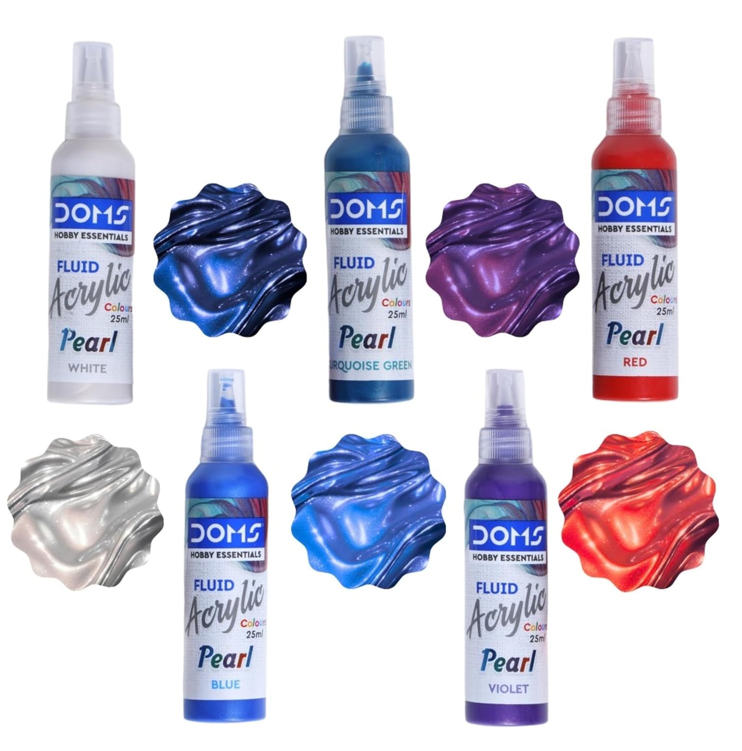 DOMS PEARL FLUID ACRYLIC COLOUR