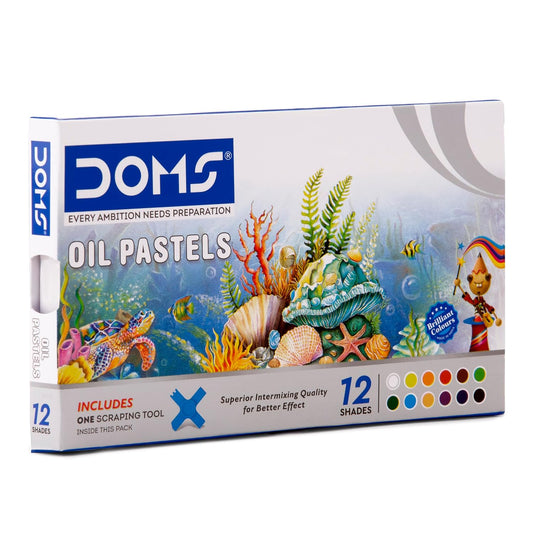 DOMS Oil Pastels Plastic Pack