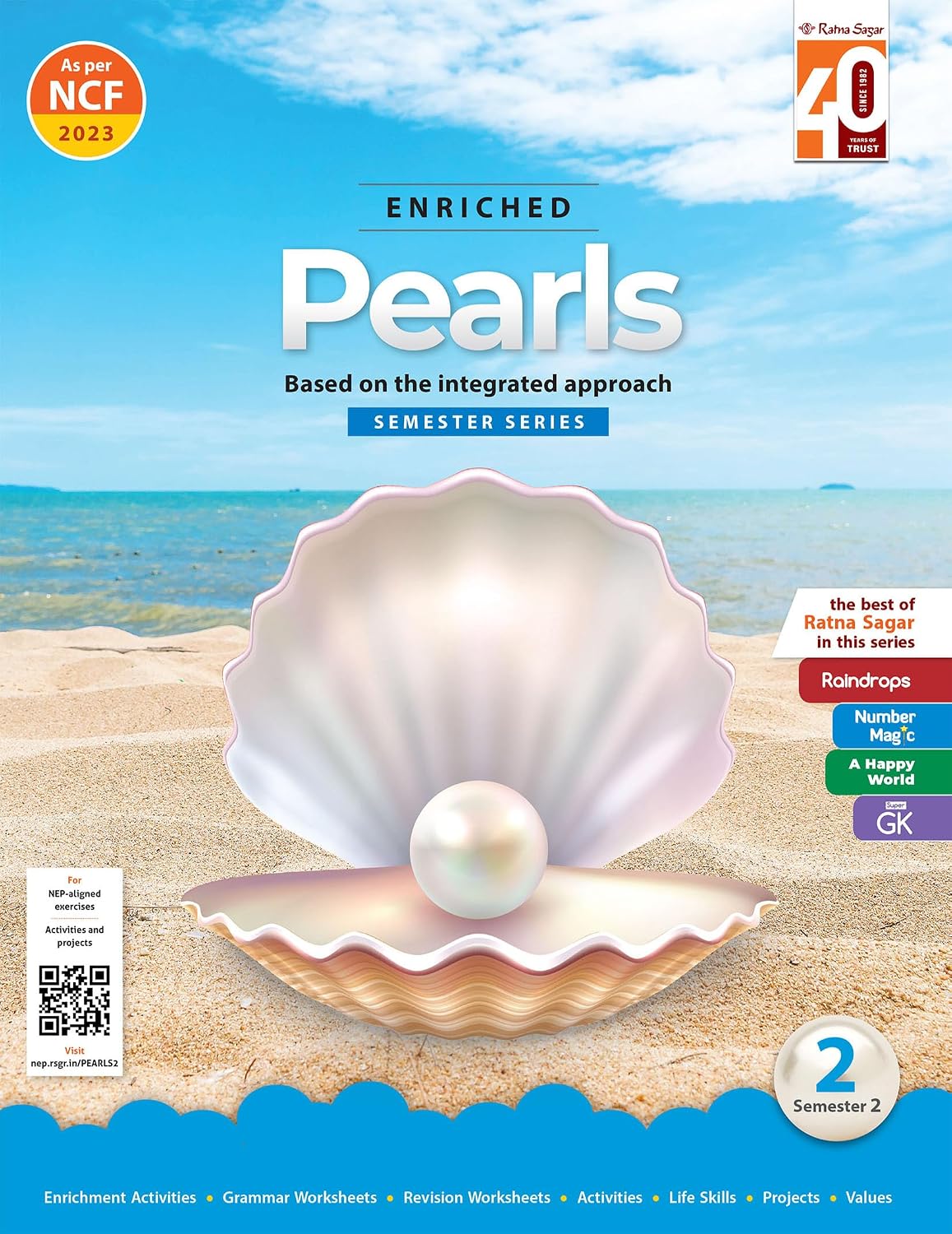 Ratna Sagar - Enriched Pearls For Class 2 Semester 2