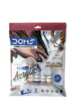 DOMS METALLIC FLUID ACRYLIC COLOUR