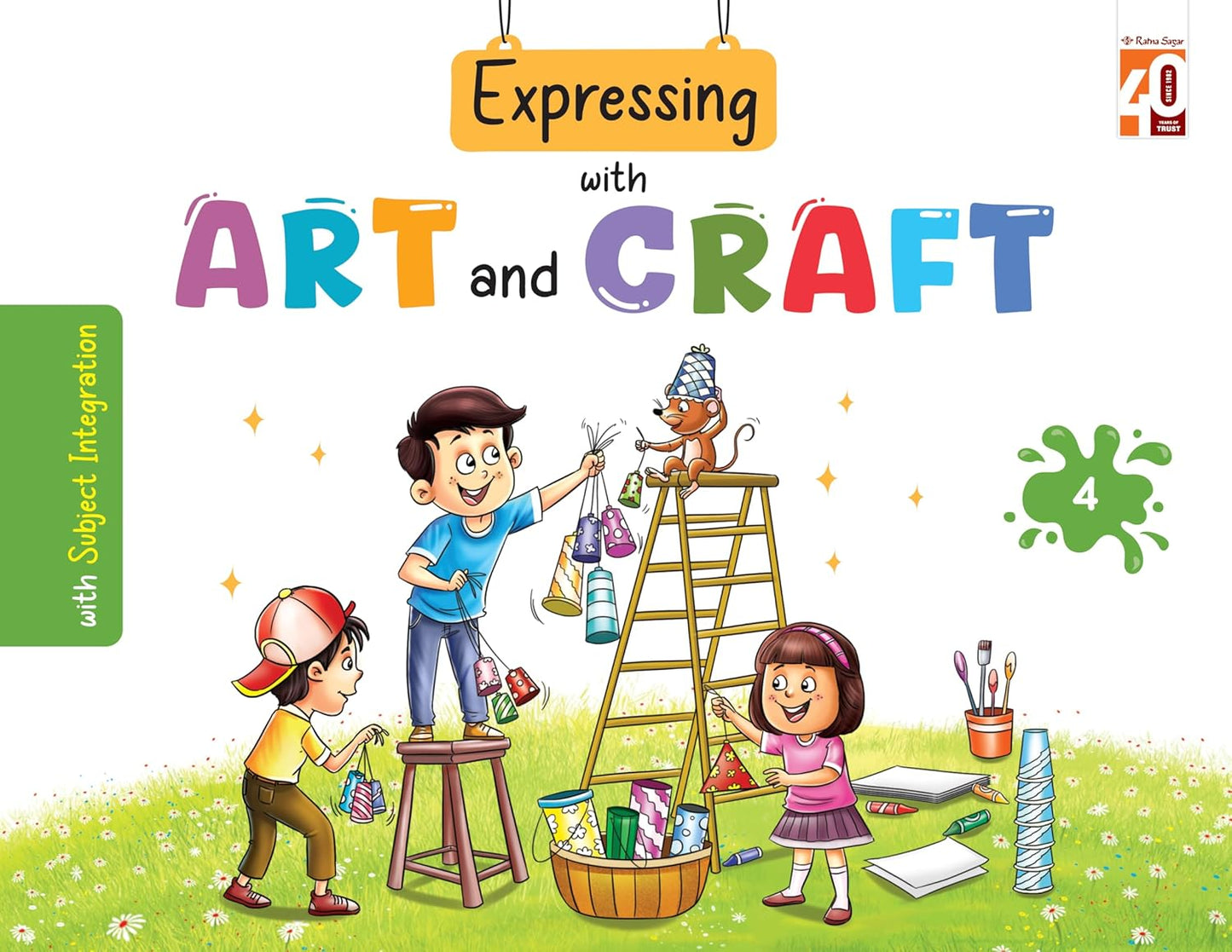RATNA SAGAR EXPRESSING WITH ART AND CRAFT CLASS 4
