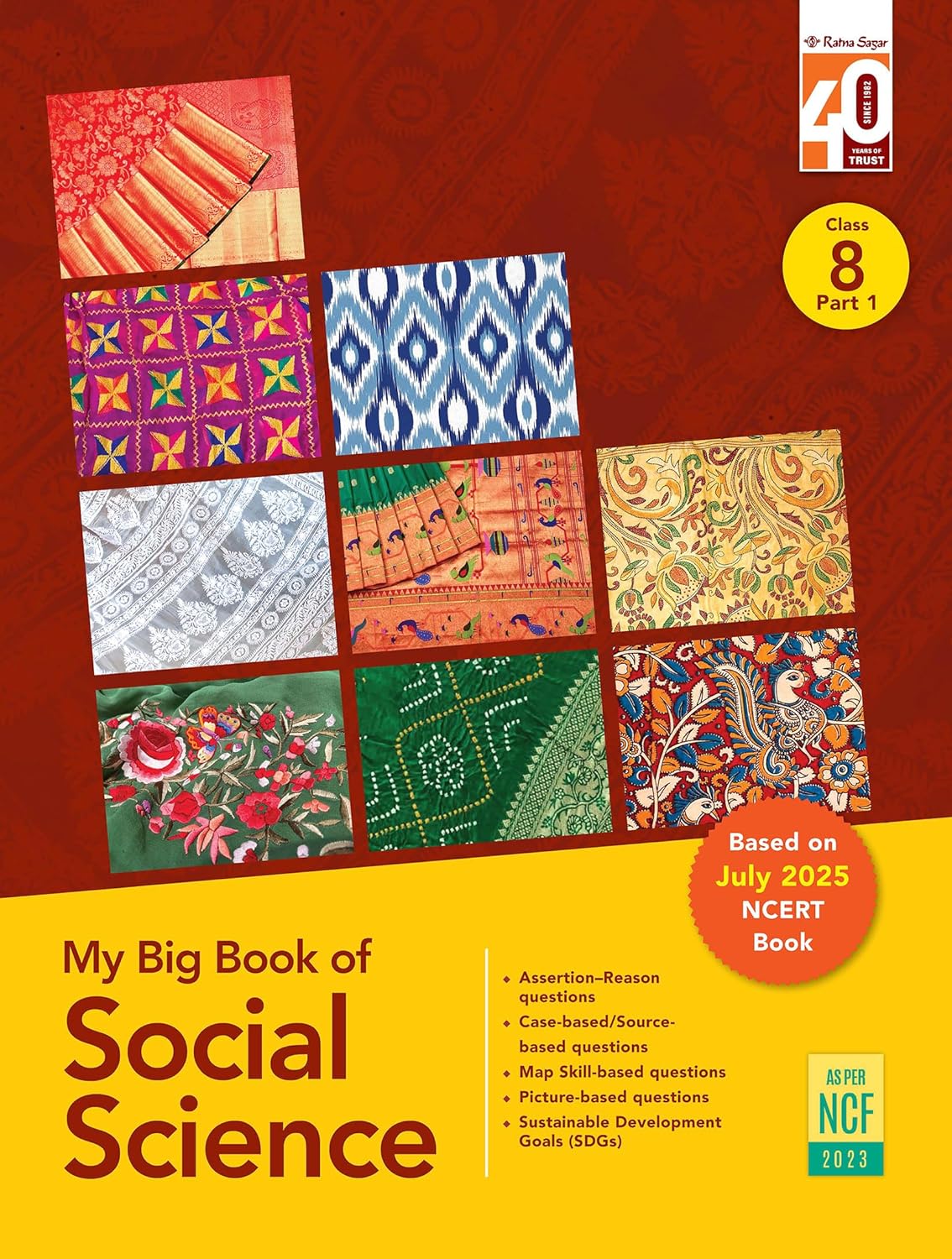 RATNA SAGAR MY BIG BOOK OF SOCIAL SCIENCE CLASS 8 PART 1