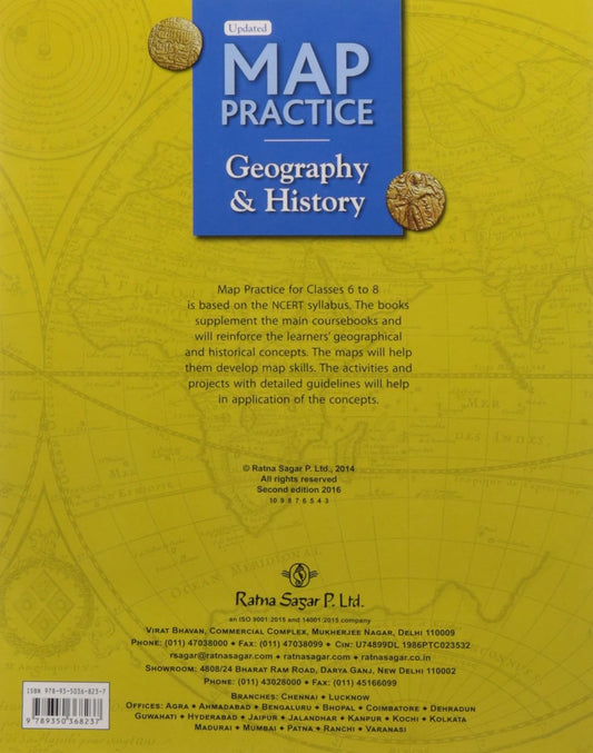 RATNA SAGAR MAP PRACTICE CLASS 6