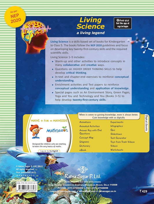 RATNA SAGAR LIVING SCIENCE CLASS 4