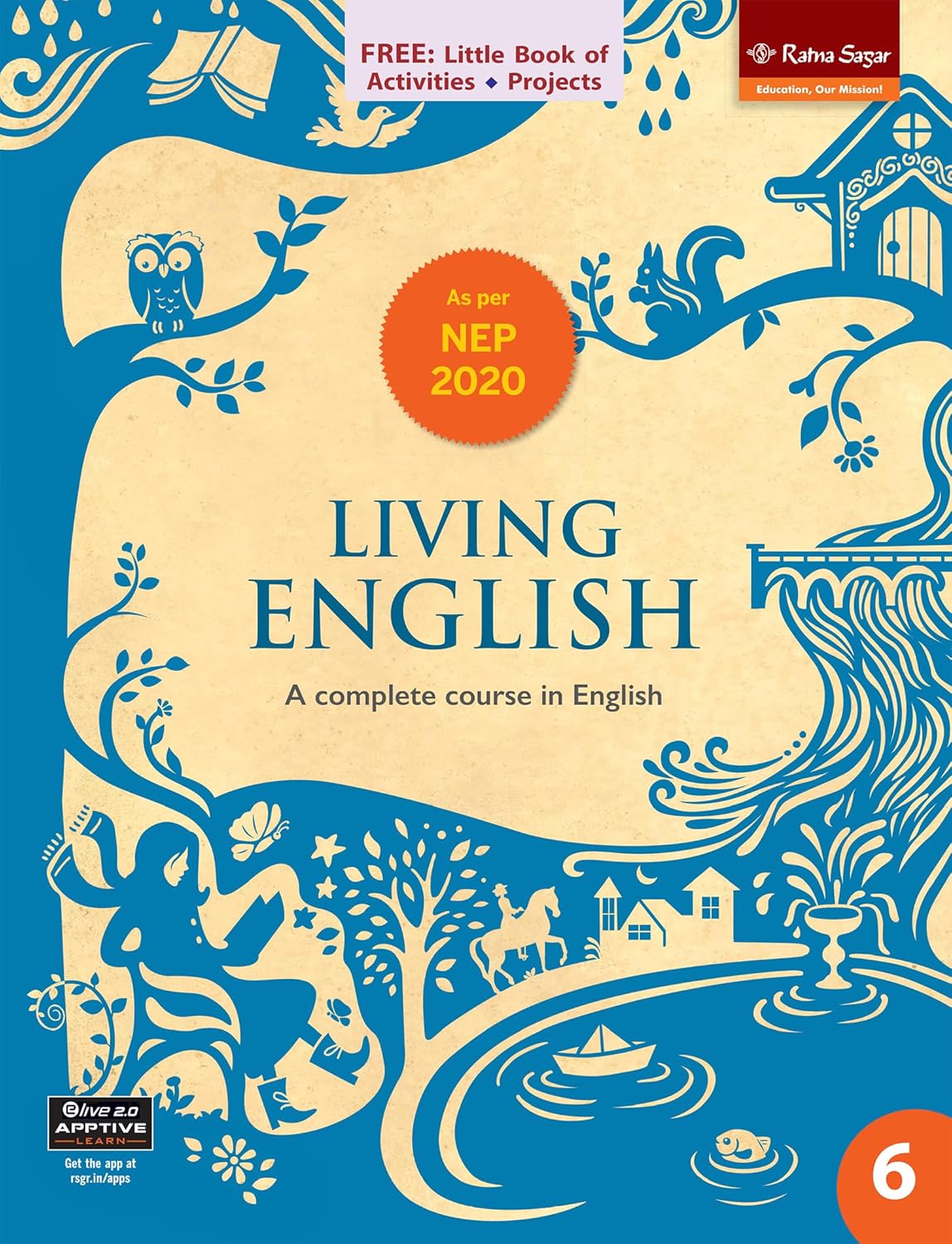 RATNA SAGAR LIVING ENGLISH  CLASS 6