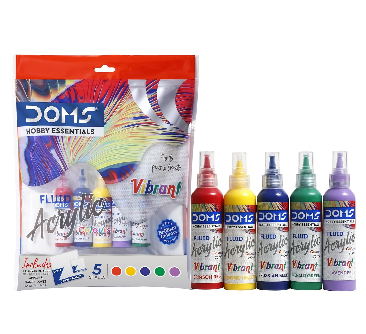 DOMS VIBRANT FLUID ACRYLIC COLOUR