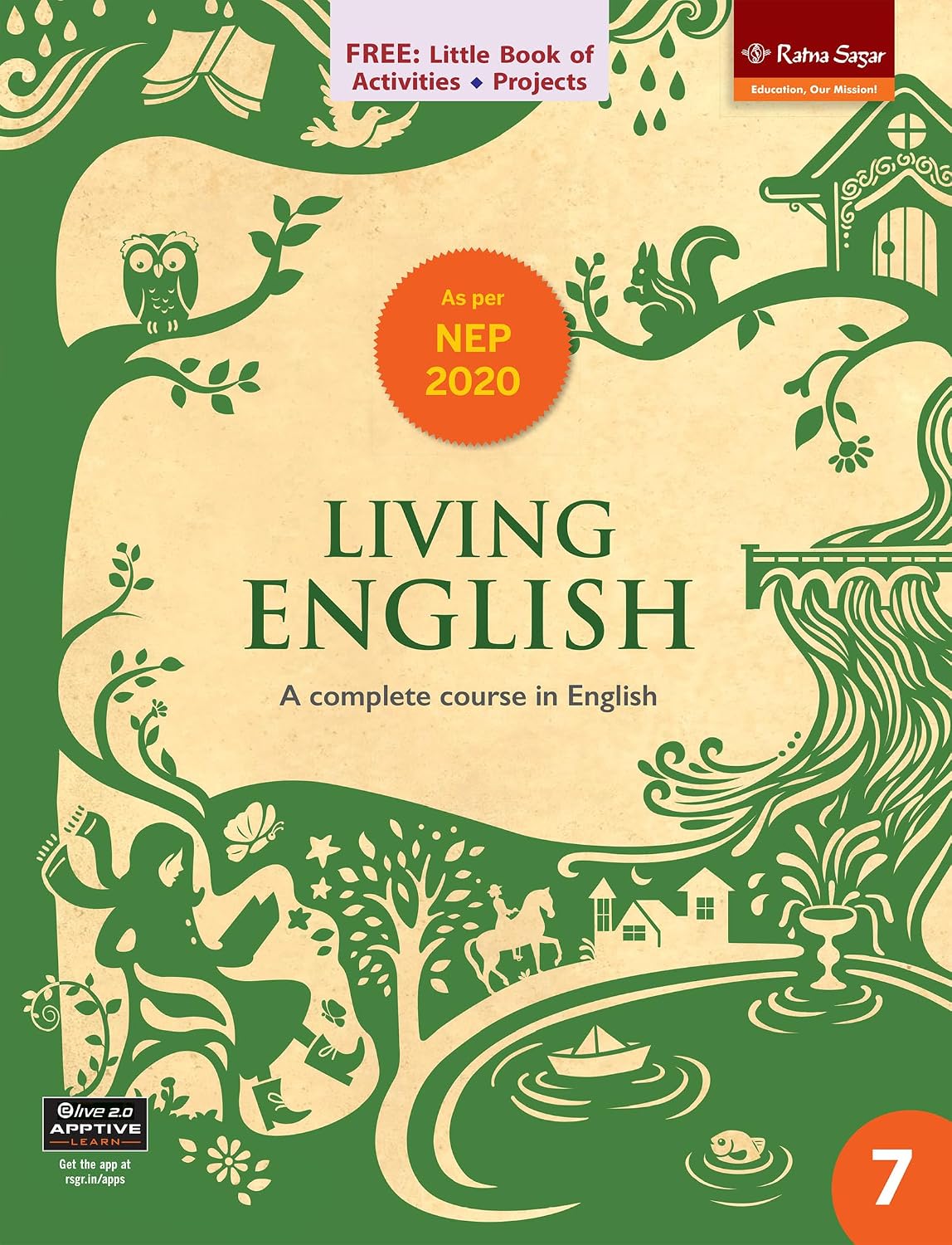 RATNA SAGAR LIVING ENGLISH CLASS 7