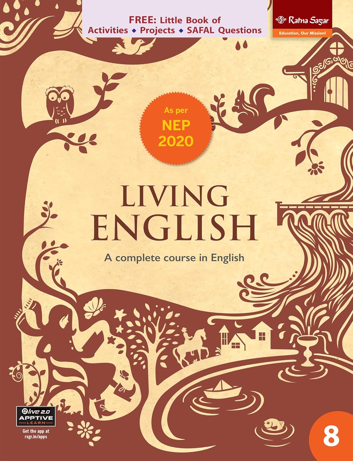 RATNA SAGAR LIVING ENGLISH CLASS 8