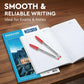 DOMS GLITEK BALL PEN RED 20 PCS PACK