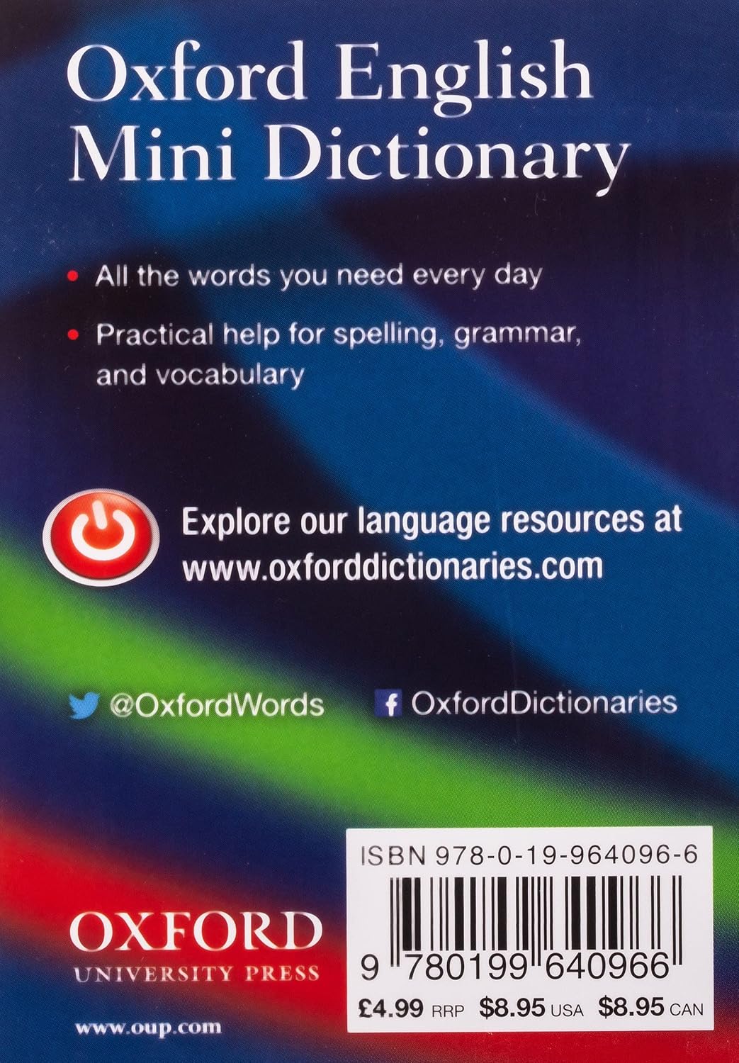 OXFORD ENGLISH MINI DICTIONARY