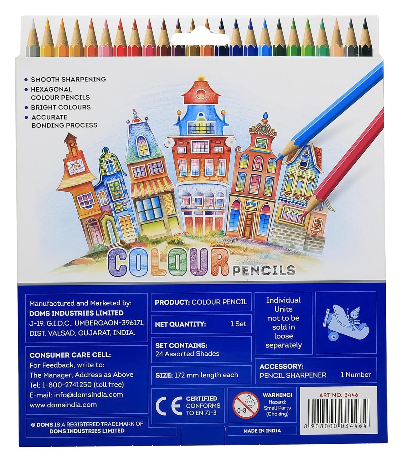 DOMS FSC 24 SHADES  COLOUR PENCIL