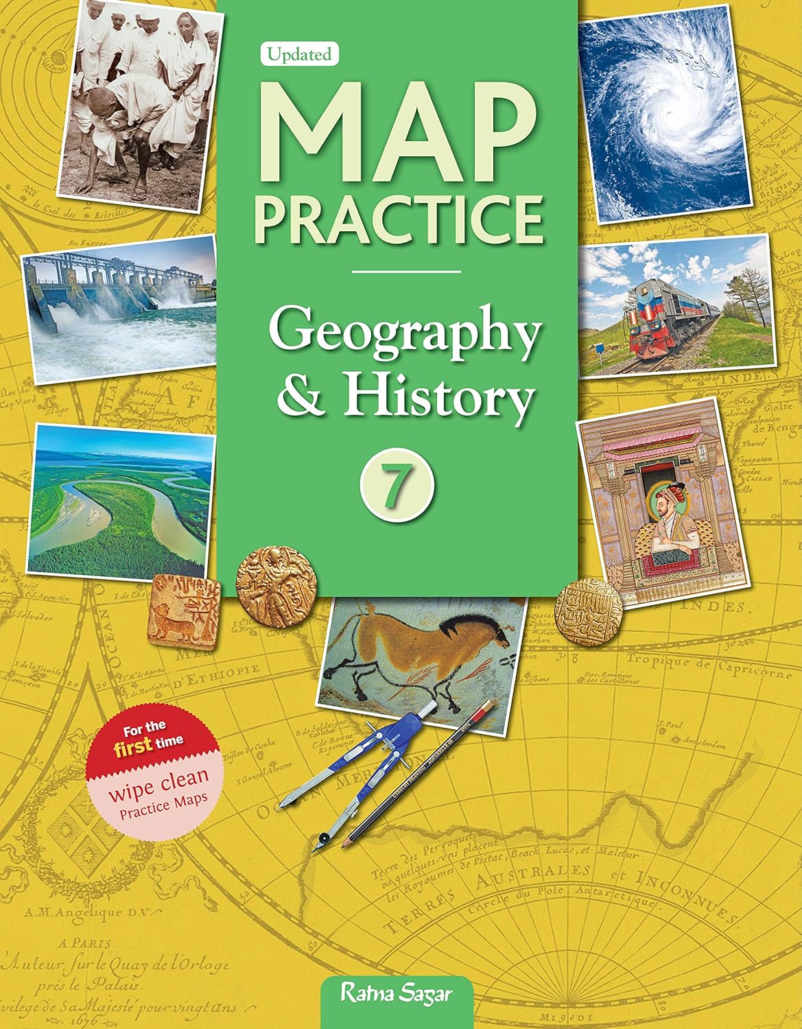 RATNA SAGAR MAP PRACTICE  CLASS 7