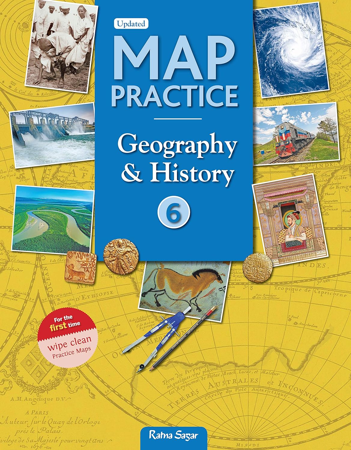 RATNA SAGAR MAP PRACTICE CLASS 6