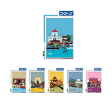 DOMS Single Line Notebook(My Beautiful Cities Series)