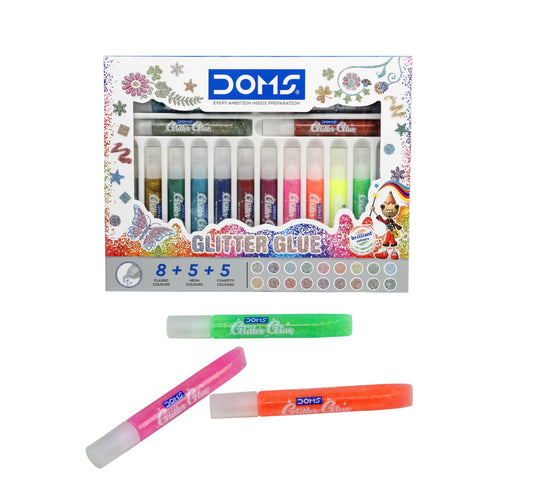 DOMS Glitter Glue 18 Shades