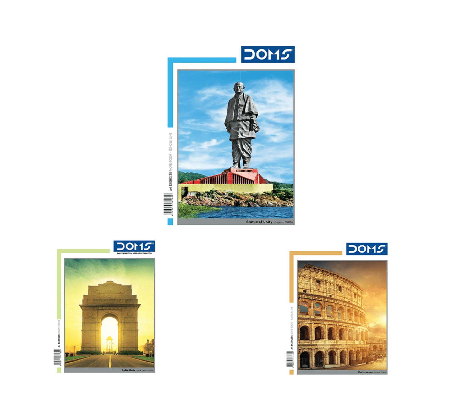 DOMS Unruled Notebook(Architecture Series)