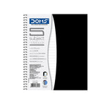 DOMS Polycover 5 Subject Wiro Notebook – 25×17.8Cm