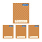 DOMS Single line Notebook(Brown Series) 24x18Cm – 76 Pages