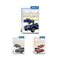DOMS Five Line with Gap Notebook (Retro Cars Series)