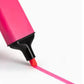 DOMS NEON HIGHLIGHTER PEN 5 SHADES PINK (PLASTIC CASE)
