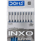 DOMS INXO KROME PEN BLUE 10 PCS PACK