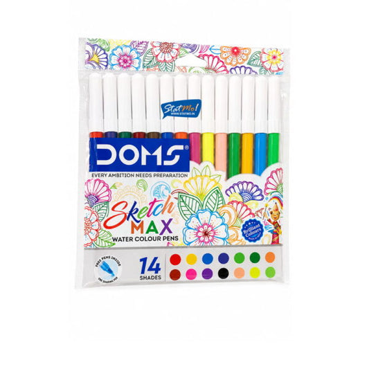 DOMS SKETCH MAX WATER COLOUR PEN 14 front view