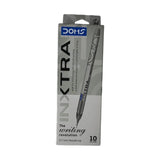 DOMS INXTRA BALL PEN BLACK 10 PCS PACK