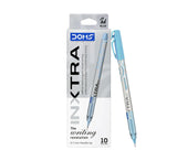 DOMS INXTRA BALL PEN BLUE 10 PCS PACK