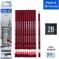 DOMS DRAWING PENCIL 2B 10 PCS PACK