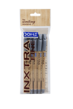 DOMS INXTRA BALL PEN BLACK 5 PCS PACK