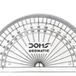 DOMS GEOMATIC PROTRACTOR 1 PCS