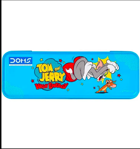 DOMS TOM & JERRY HIGH ENERGY TIN BOX front view