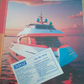 DOMS Exercise Notebook 140 Pages Unruled with yacht design cover, ideal for creative activities and school projects.