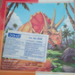 DOMS Exercise Book featuring Triceratops design, ideal for students with 120 single-line pages, 24 x 18 cm size.